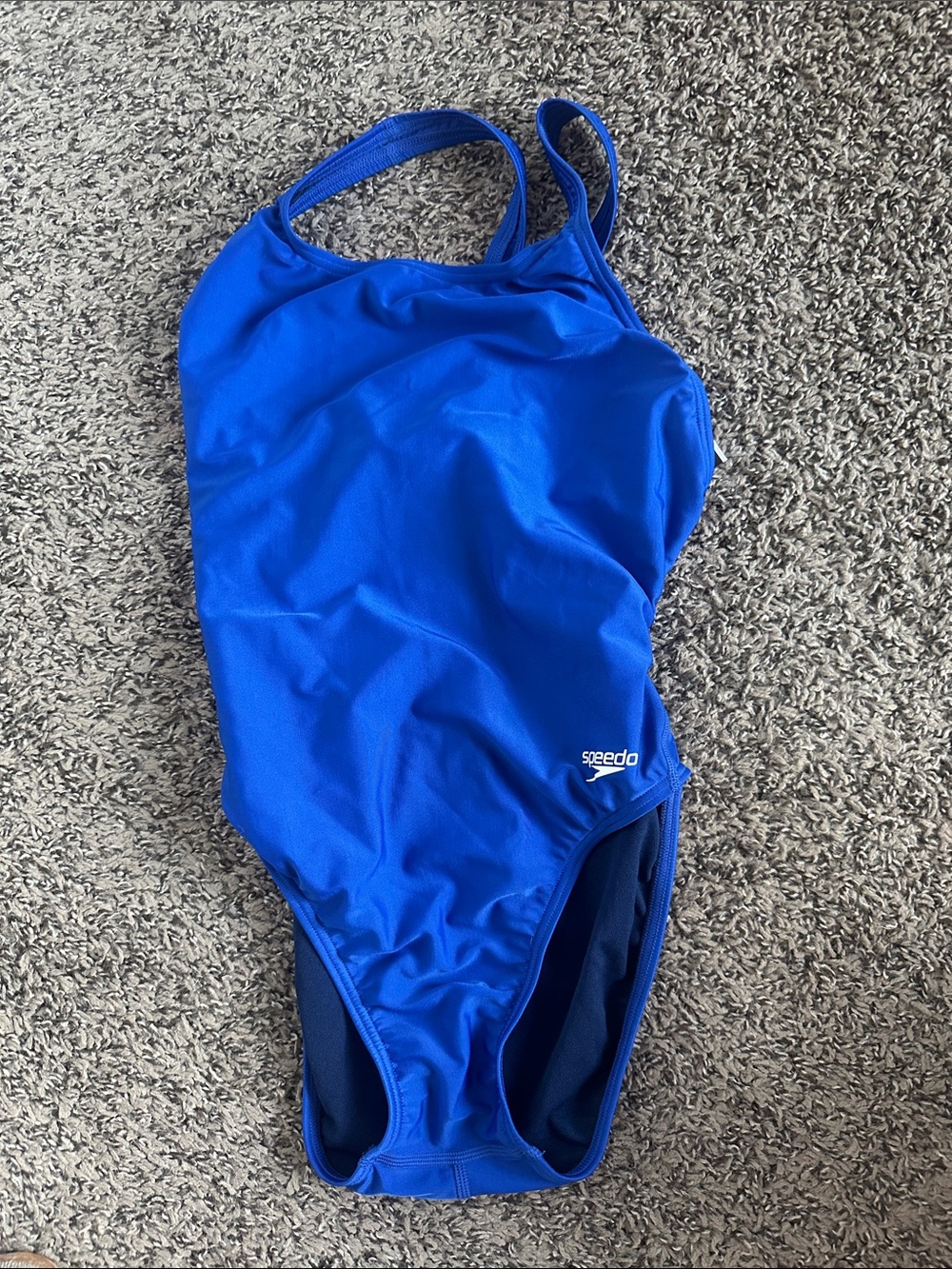 Speedo Bright Royal Blue One-Piece Swimsuit